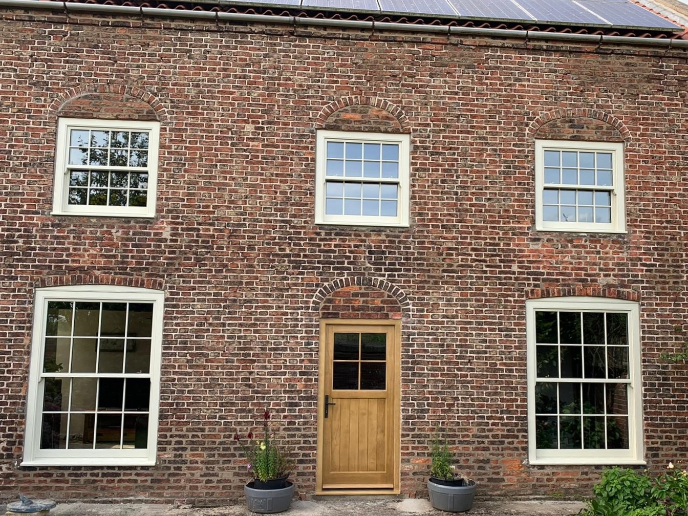 Box windows and Stained Door 2