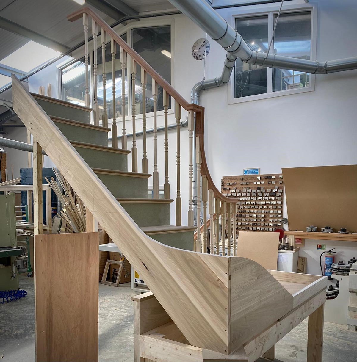 Workshop staircase 1